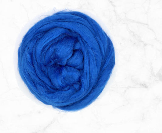 Tussah Silk Top - Regal Blue