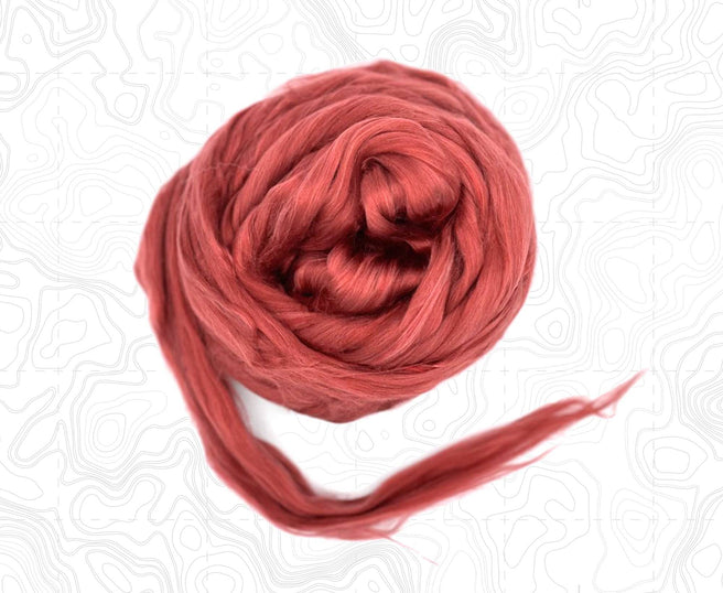 Mullbärssilke - Brick Red